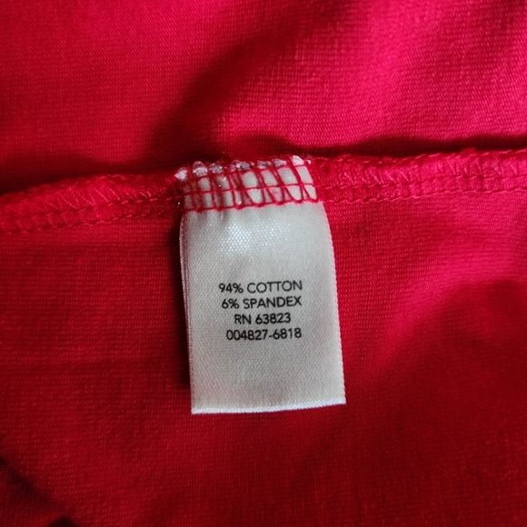 Christopher & Banks Full Zip Up Hoodie Red Women's Medium Petite MP Pockets EUC - Picture 7 of 8
